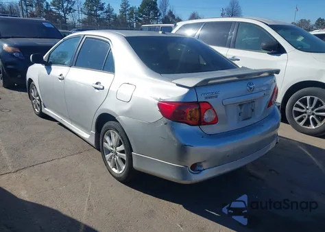 2009 Toyota Corolla S из США, поврежденный, VIN 2T1BU40E29C060011